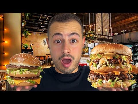 MCDONALD’S’TAN DAHA İYİ BIG MAC YAPMAYI DENEDİM!