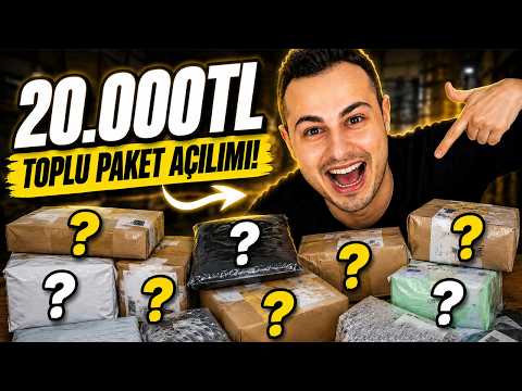 TOPLU PAKET AÇILIŞI | TÜM İHTİYAÇLARIM! (25,000 TL)