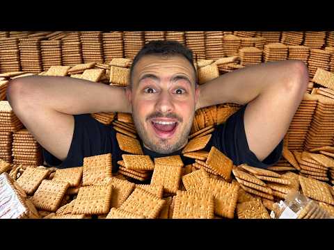 1 KİLODAN FAZLA BİSKÜVİ YEDİM! | SINIRLARI ZORLADIM